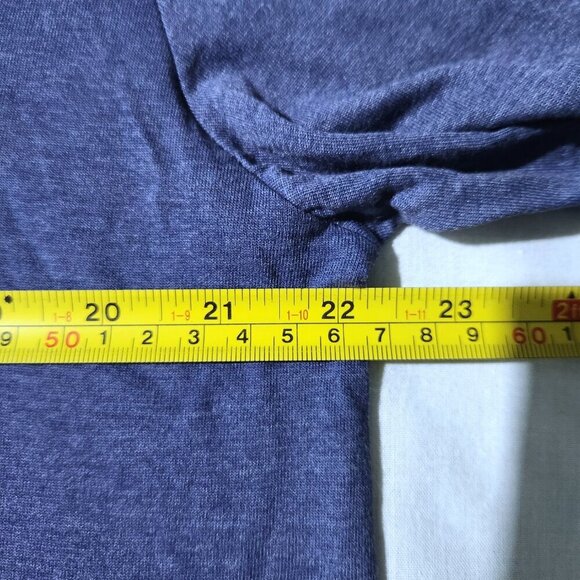 Disney Mickey Mouse T Shirt Unisex Large Short Sleeve Blue Cotton Polyester - Picture 4 of 7